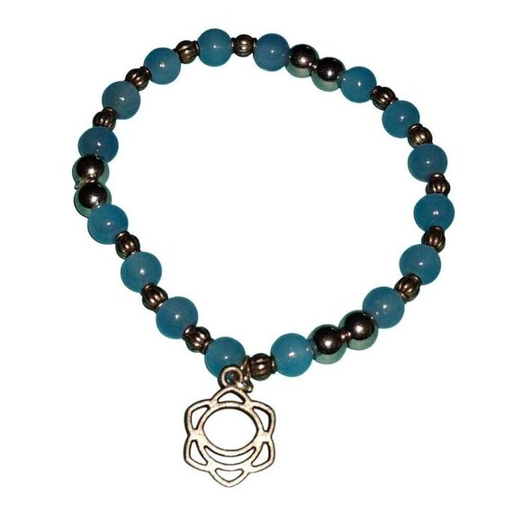 Handmade Beaded Stretch Boho Charm Bracelet - Picture 3 of 3